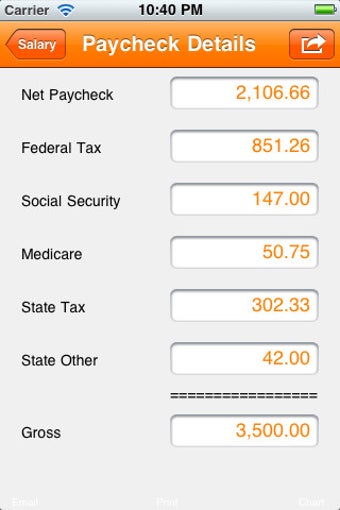 Image 1 for Paycheck Calc
