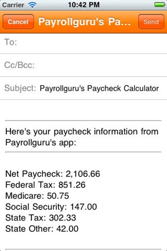 Image 3 for Paycheck Calc