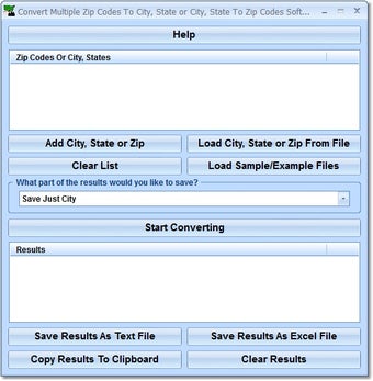Image 0 for Convert Multiple Zip Code…