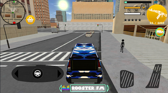 Imagen 2 para Police Stickman Rope Hero…