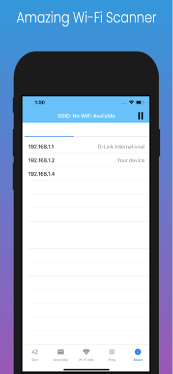 Image 0 for WiFi Network Scanner Anal…