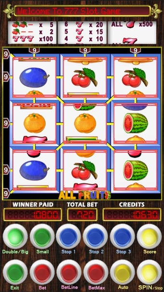 Imagen 0 para 777 Slot Fruit