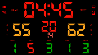 Imagen 0 para Basketball Scoreboard