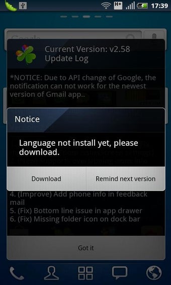Imagen 1 para GO LauncherEX Malay langu…