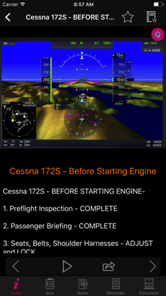 Image 2 for Cessna 172S/SP Checklist