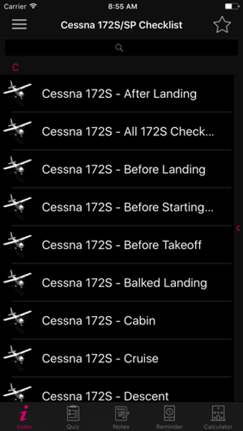 Image 1 for Cessna 172S/SP Checklist