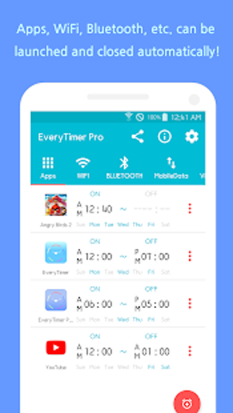 Imagen 2 para Every Timer Pro - Auto on…