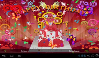 Imagen 0 para 3D Happy Birthday LWP