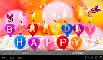 Imagen 2 para 3D Happy Birthday LWP