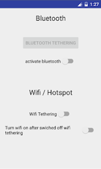 Imagen 1 para Wifi & Bluetooth Tetherin…