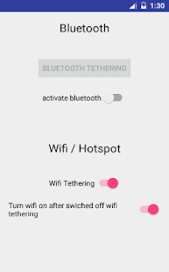 Imagen 0 para Wifi & Bluetooth Tetherin…