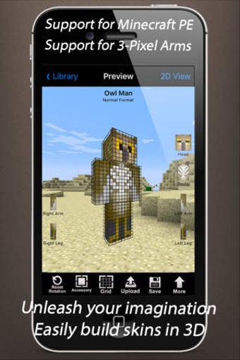 Imagen 0 para Skin Creator 3D for Minec…