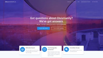Imagen 0 para Bible Answers AI