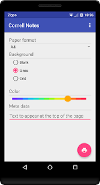 Image 1 for Cornell Notes Template