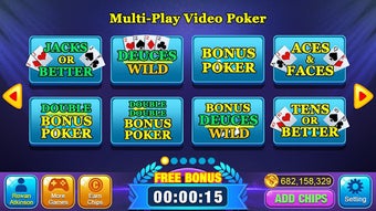 Image 2 for Video Poker Games - Multi…