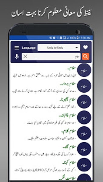 Image 3 for Offline Urdu Lughat - Urd…