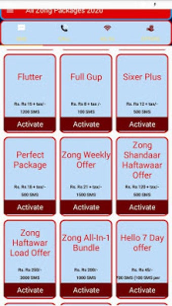 Image 2 for All Zong Packages 2020 | …