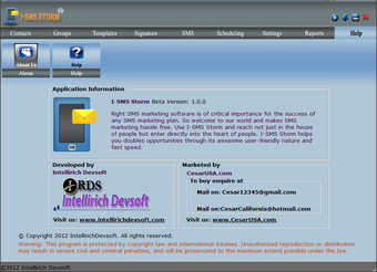 Image 1 for I-SMS Storm