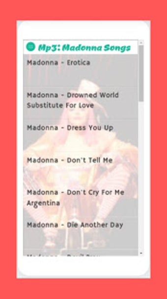 Image 0 for Mp3: Madonna Songs
