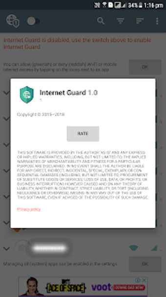 Image 0 for Internet Guard - No Root …