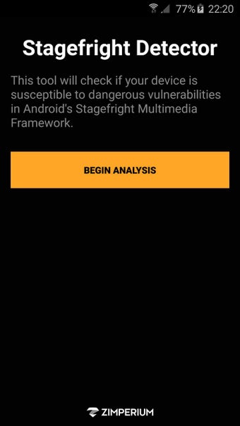 Image 0 for Stagefright Detector App