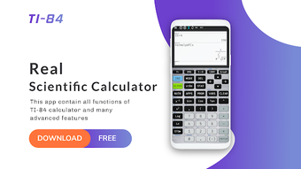 Imagen 0 para Real 84 ti Graphing Calcu…