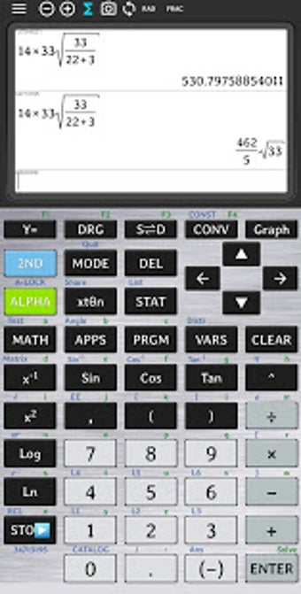 Imagen 1 para Real 84 ti Graphing Calcu…