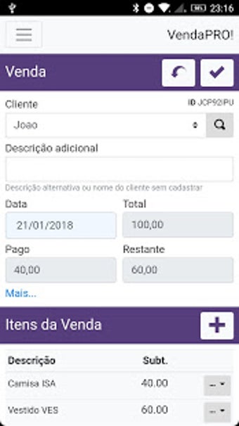 Imagen 1 para VendaPRO! Controle de Ven…