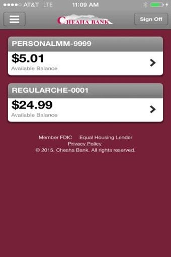 Image 1 for Cheahabank Mobile