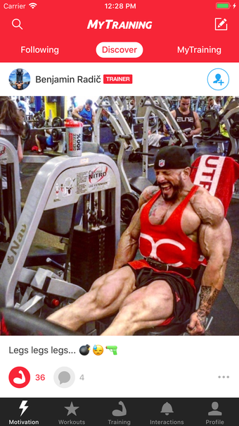 Image 0 for MyTraining: Gym Workout P…