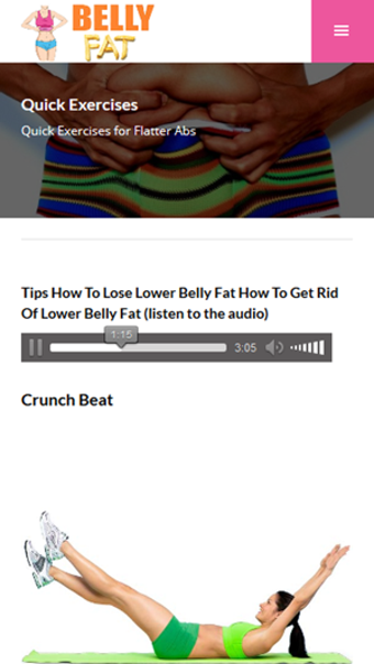 Image 0 for Belly Fat Exercises to Bu…