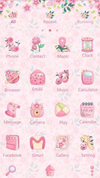 Image 2 for Honey GO Launcher Theme