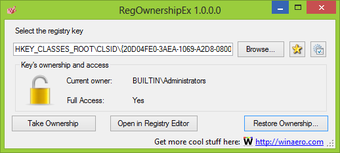 Image 0 for RegOwnershipEx