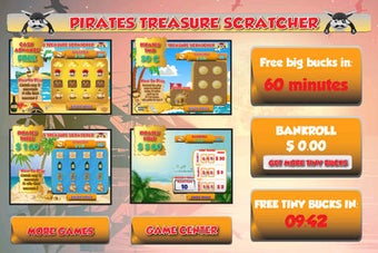 Image 0 for A pirate's scratcher game…