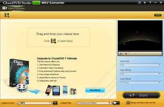 Image 0 for CloneDVD Studio Free MKV …