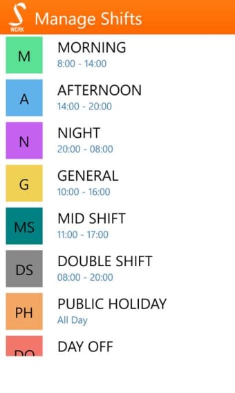 Image 1 for Shift Work for Windows 10