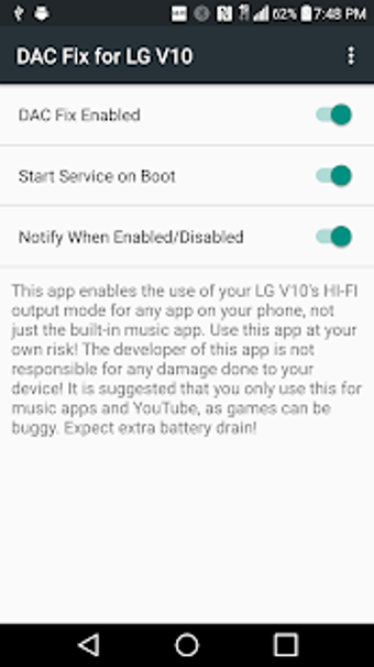 Imagen 0 para DAC Fix for LG V10