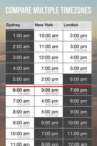 Image 0 for Timezone Calendar
