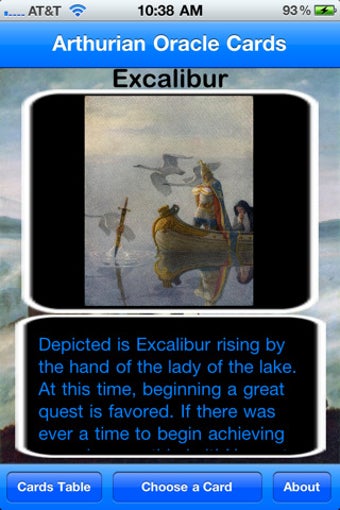 Image 0 for Arthurian Oracle Cards