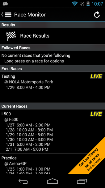 Image 0 for Race Monitor