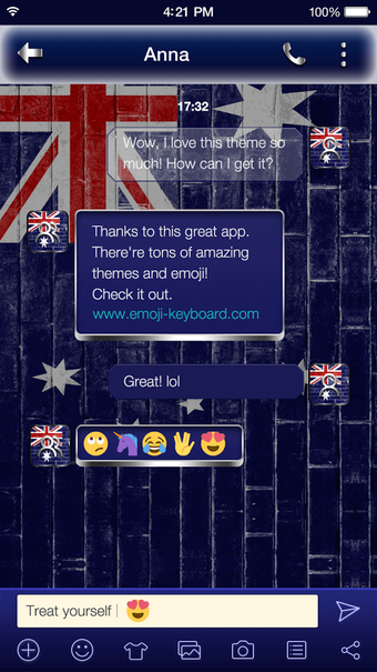 Imagen 2 para Australia Emoji Keyboard …