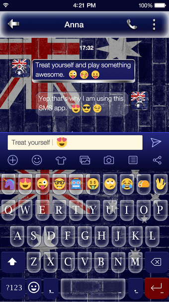 Imagen 2 para Australia Emoji Keyboard …