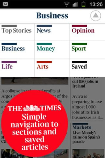 Image 1 for The Times for smartphone