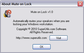 Image 0 for Mute on Lock