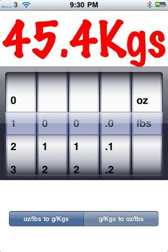 Imagen 0 para Weight Conversion