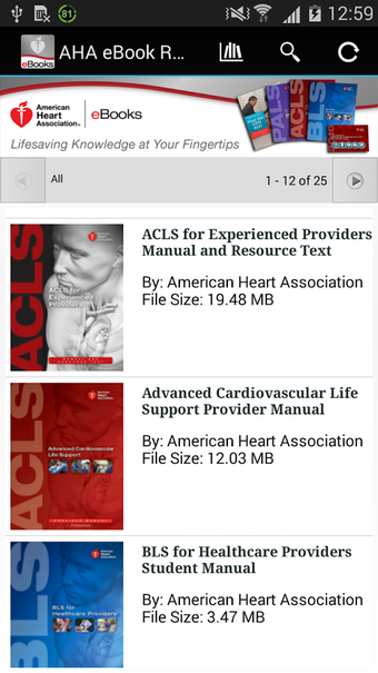 Image 1 for AHA eBook Reader