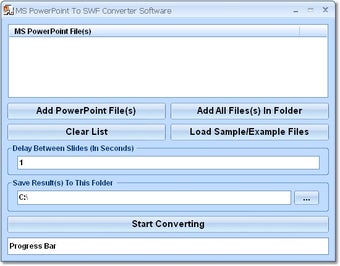Image 0 for MS PowerPoint To SWF Conv…
