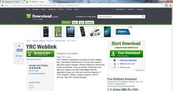 Image 0 for YRC Weblink