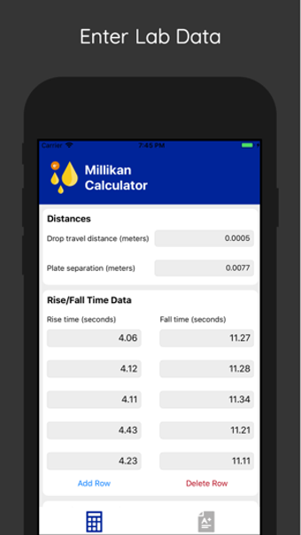 Image 2 for Millikan Calculator