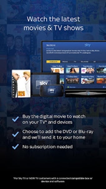 Imagen 1 para Sky Store: The latest mov…